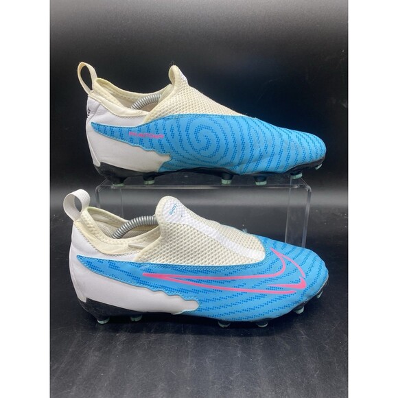 Nike Phantom GX Soccer Cleats Ghost Lace Youth Size 6Y DD9472-446 - Picture 1 of 7